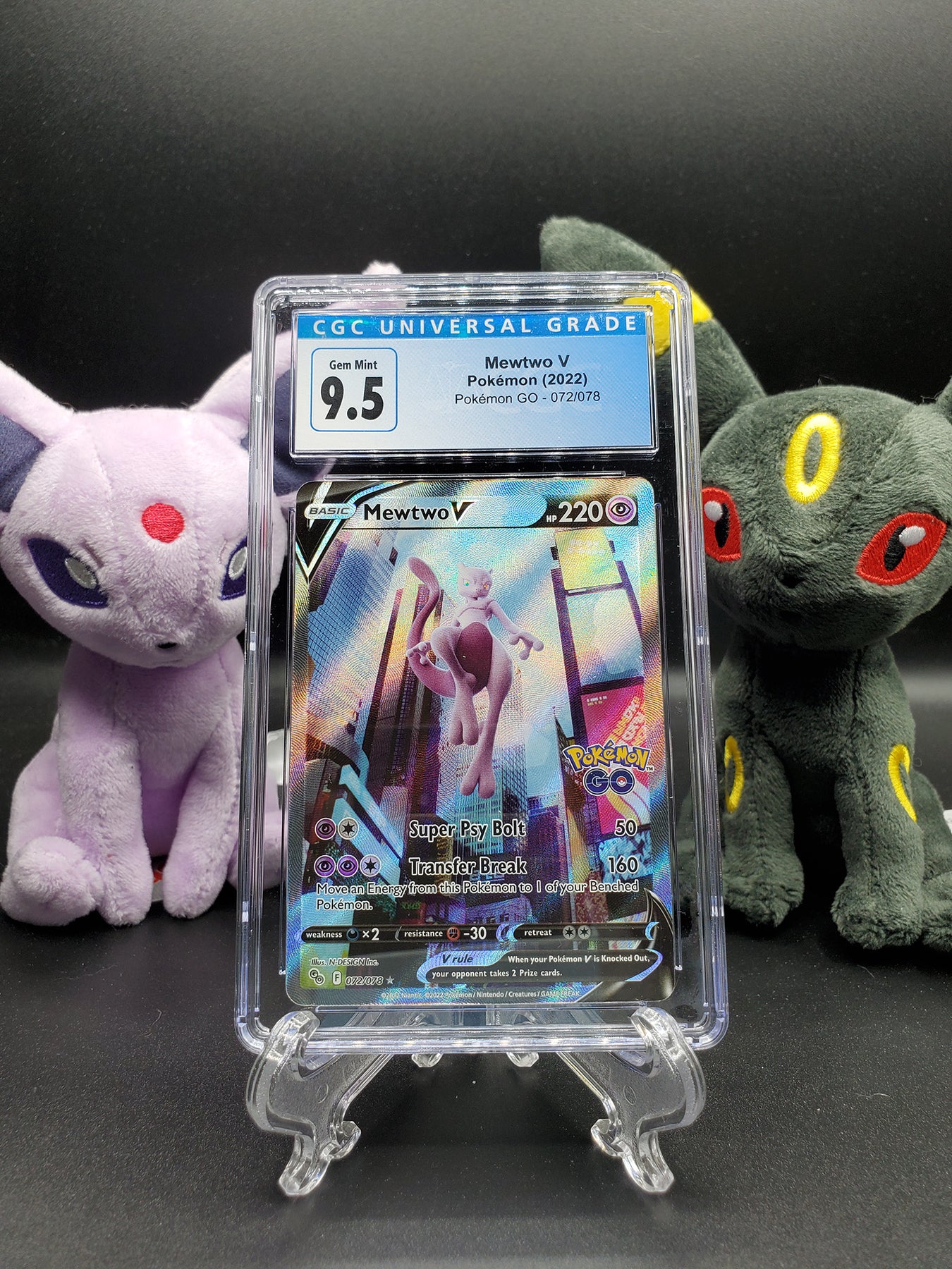  Pokemon - Mewtwo V -SWSH229 - Full Art - Black Star Promo - Pokemon  Go : Toys & Games